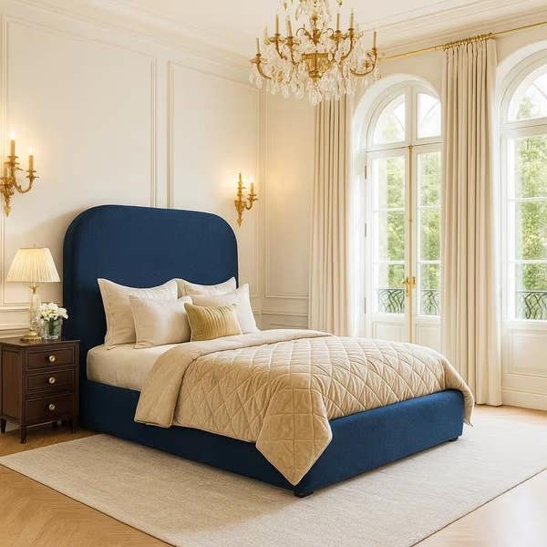 Paradise Beds Oval Padded Bed frame