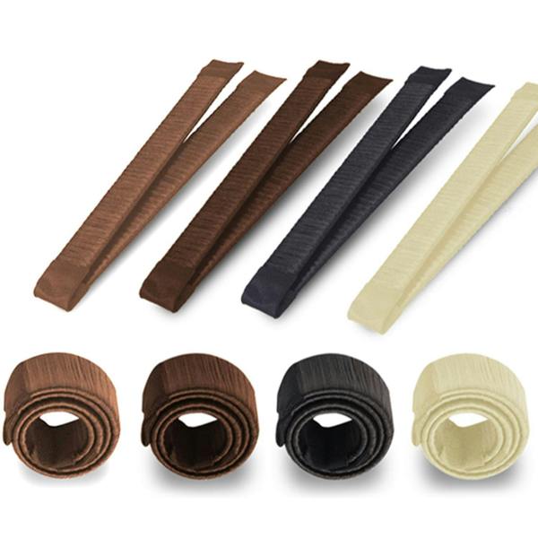 Aquarius Magic Twist Hair Bun Maker Donut Shaper Beige Easy Updo Styling Tool