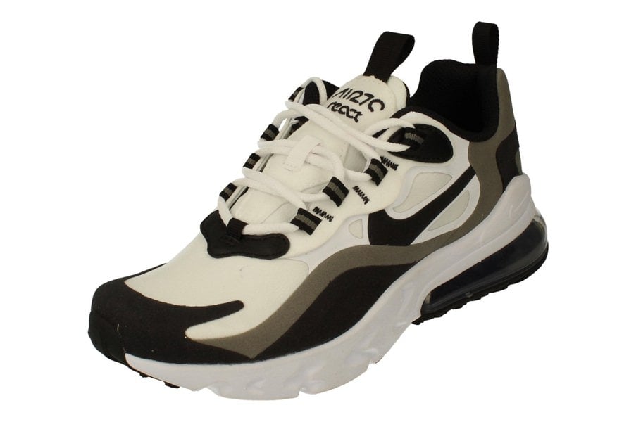 Nike Air Max 270 React GS Bq0103 103 - White Black Metallic Pewter 103 - Photo 0