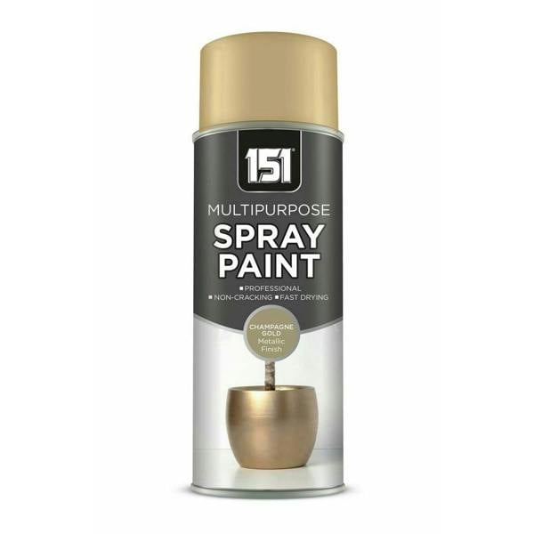 151 Champagne Gold Metallic Gloss Spray Paint 400ml