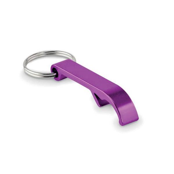 MidOcean Ovikey Recycled Aluminium Keyring - Violet - 
