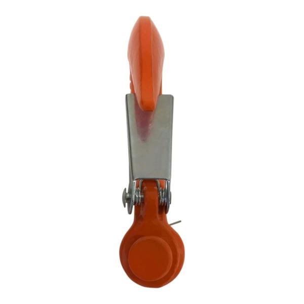 WINCHMAX Winch Hook 3/8 Inch Clevis Forged G70, Orange.  Suitable for Winches up to 14,000lb