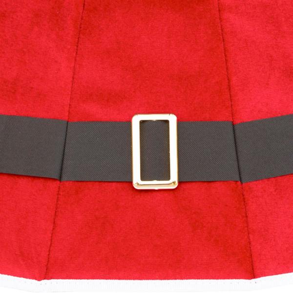 26.8 Inch Santa Diamond Shape Christmas Tree Collar for a Neat Festive Finish image 3