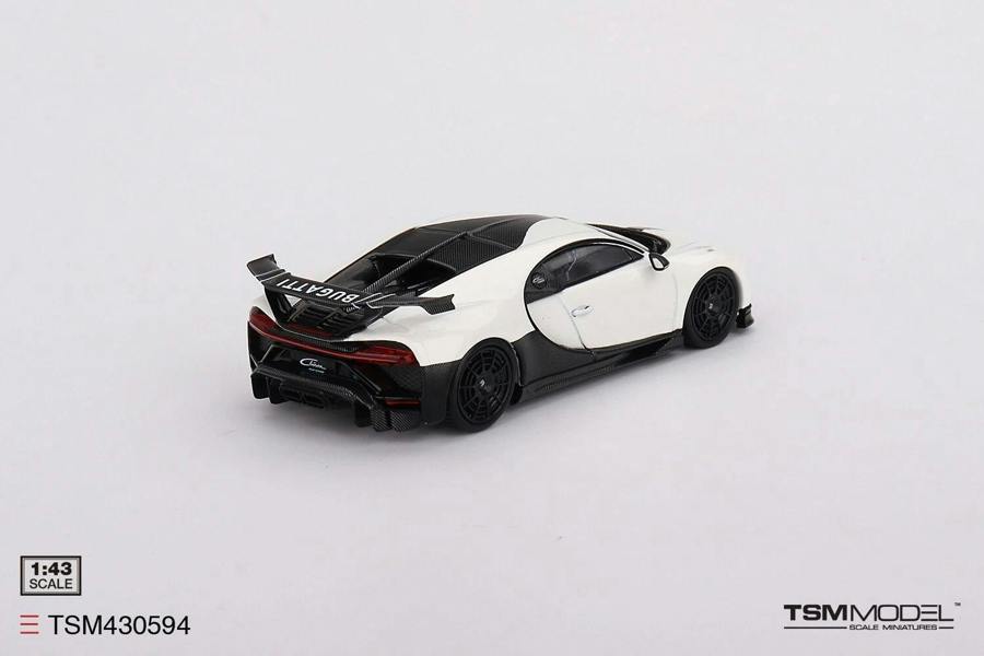 a black and white toy car