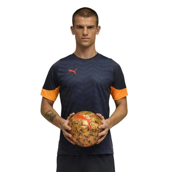 Puma Mens IndividualCUP Football Jersey - Black/Blue - 