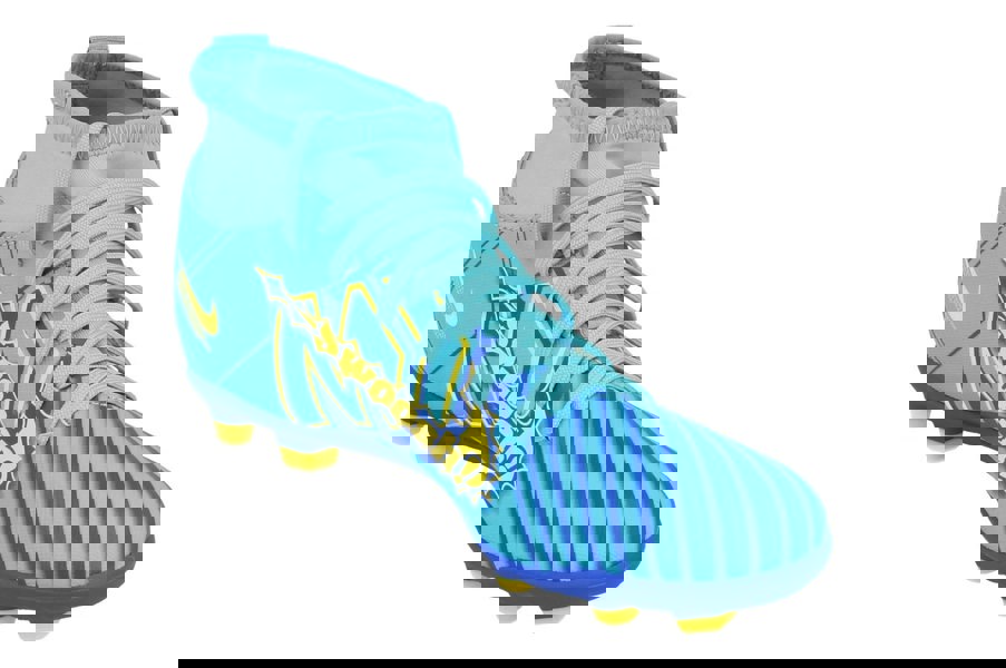 Nike Junior Superfly 9 Club Km Fg/Mg Football Boots Do9789 400 - Baltic Blue White 400 - Photo 3