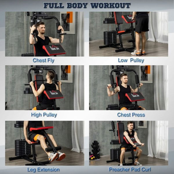 Multi-Exercise Gym Station