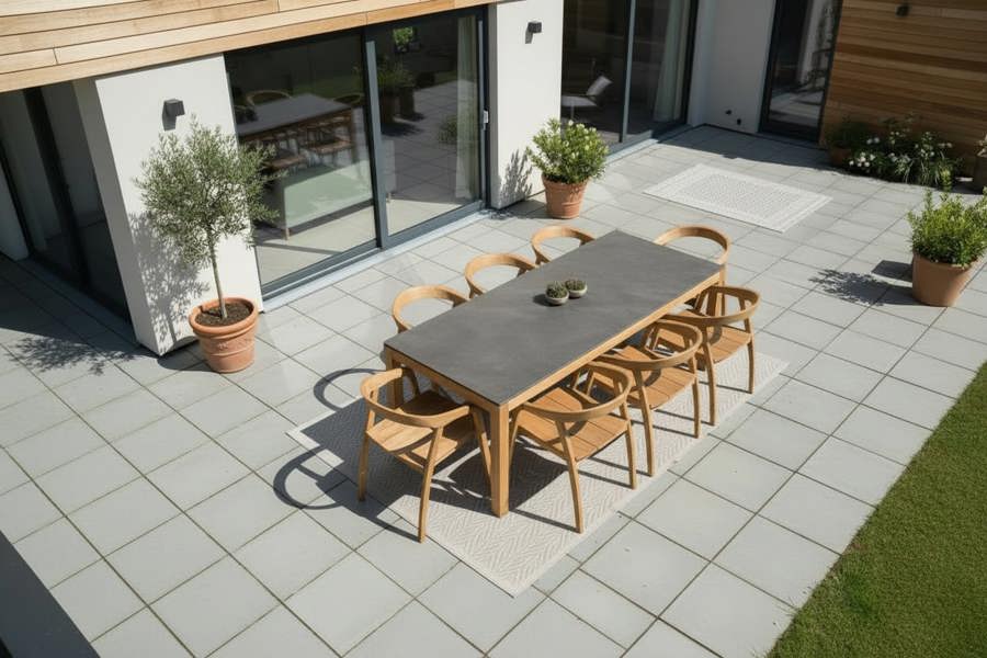 Ocean Designs Sicily 8 Seater Dining Set