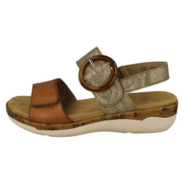 Remonte Ladies Remonte Buckle Detailed Sandals R6853