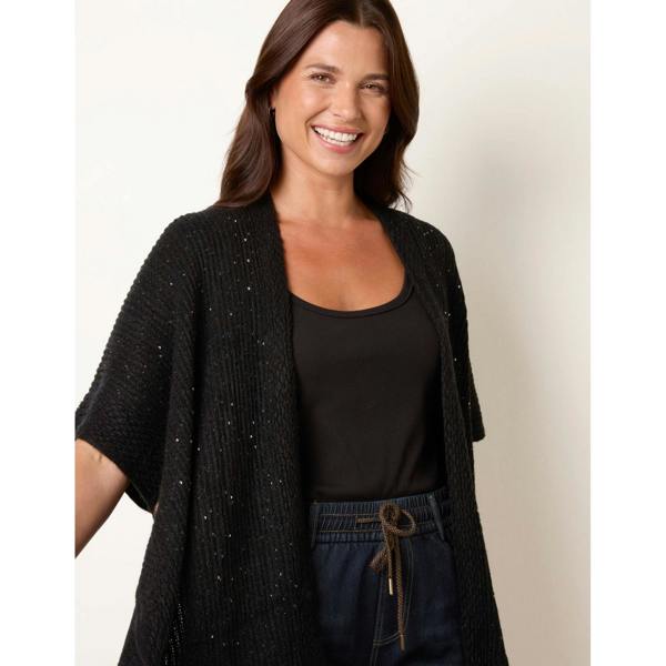 Blue Vanilla Sequin Cardigan