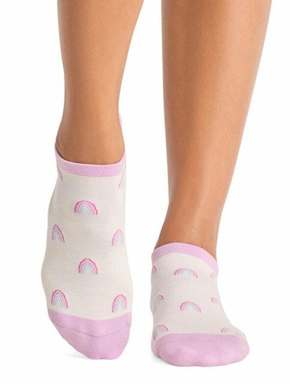Tavi Savvy Grip Socks - Moonlit Lilac Rainbow