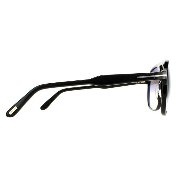 Tom Ford Sunglasses Raoul FT0753 01B Shiny Black Smoke Gradient