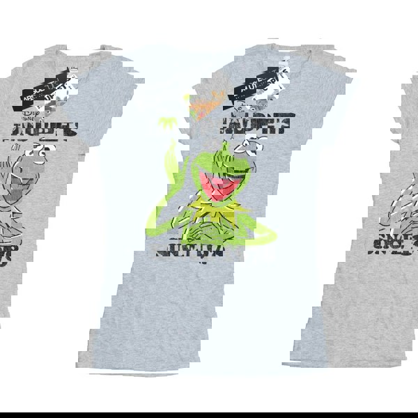 Disney Womens/Ladies The Muppets Kermit Since 1978 Cotton T-Shirt - Heather Grey