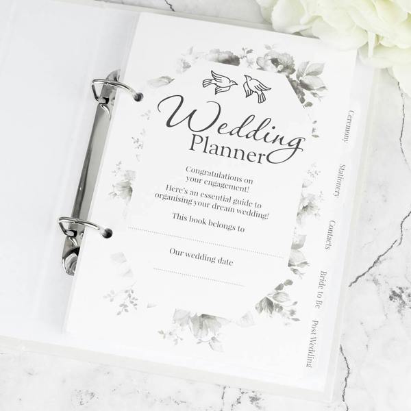 Personalised Botanical Wedding Planner - lifestyle shot