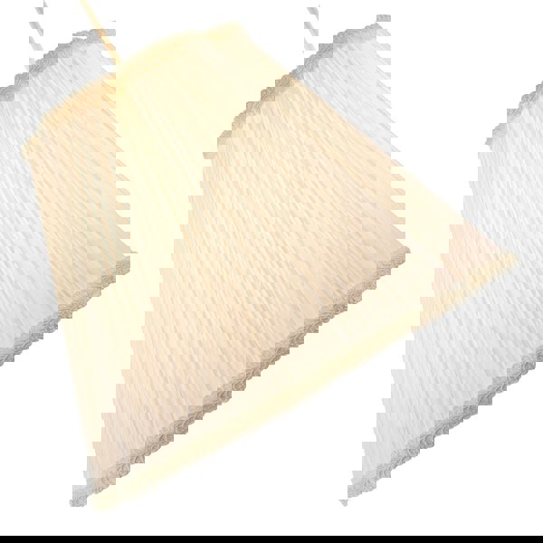 White Victorian Pleated Faux Silk Lamp Shade with Embroidered Trims Image 4