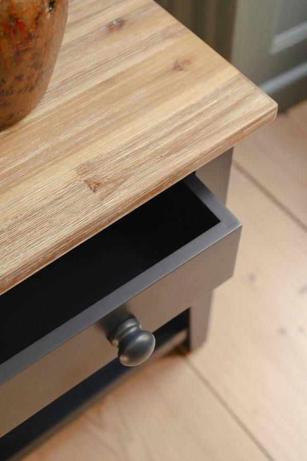 Statement Furniture Florence Small Console Table with 2 Drawers and Shelf