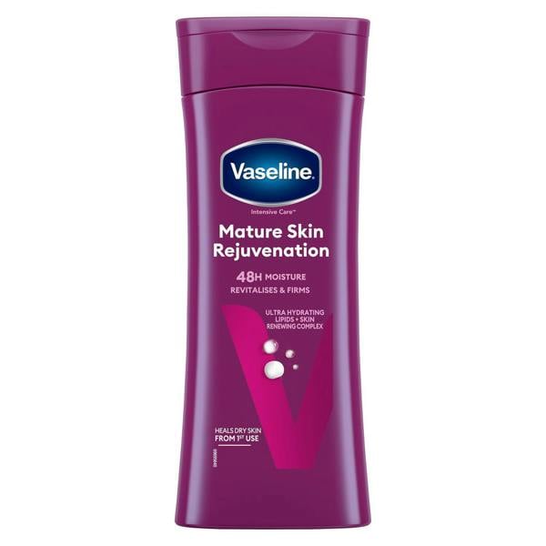 Vaseline Body Lotion Mature Skin Rejuvenation Intensive Care 400ml, 10 Pack
