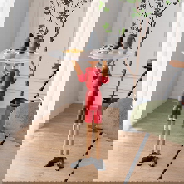 Derby Pinocchio Puppet Side Table, Solid Wood-Rit Concept-Rit Concept