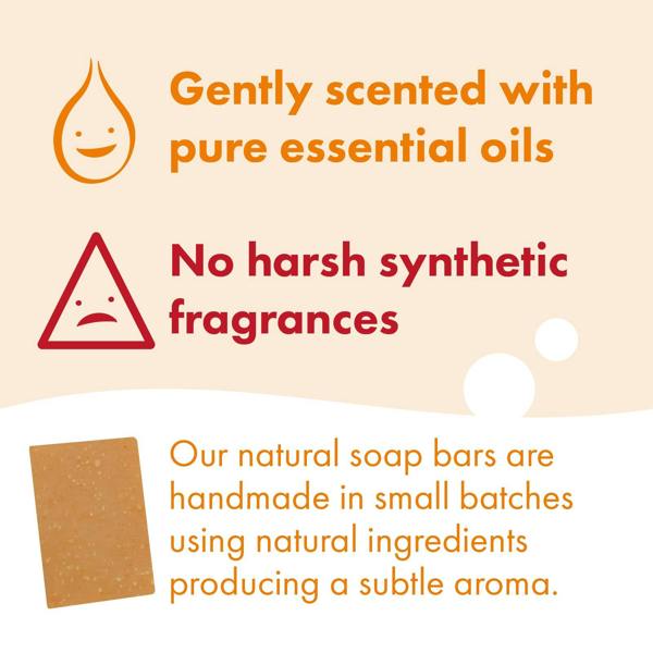 Friendly Soap 3 Pack - Natural Soap - Orange & Grapefruit