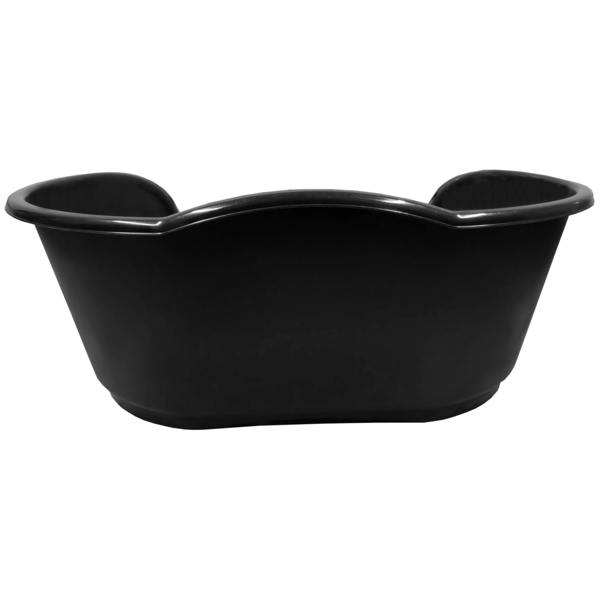 Ketoplastics Small Dog Bed Plastic Pet Bed - Black
