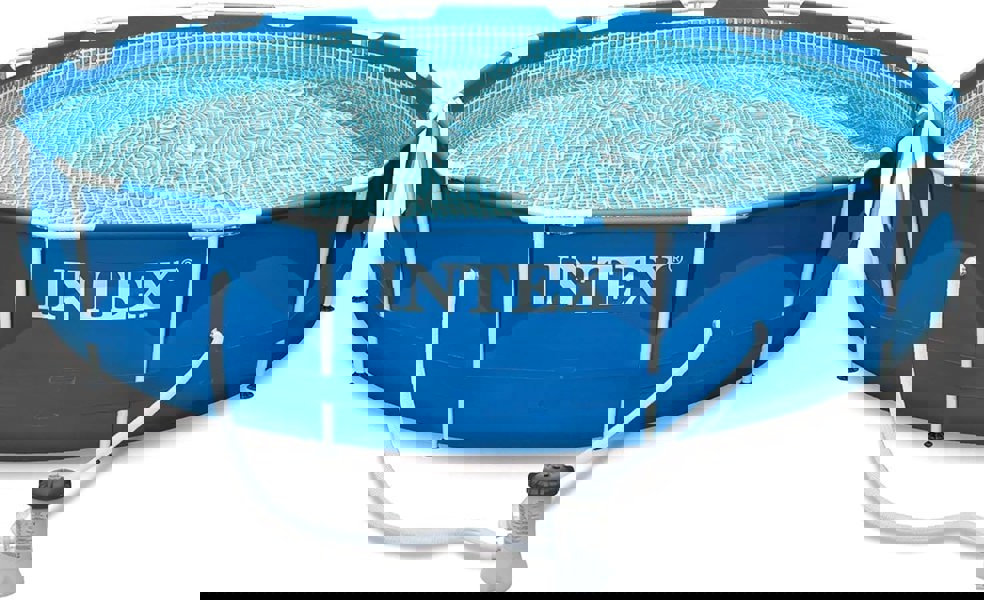 Intex 5 IN 1 Intex Metal Frame Swimming Pool Metal Frame Pool. 305 X 76CM With Accessories