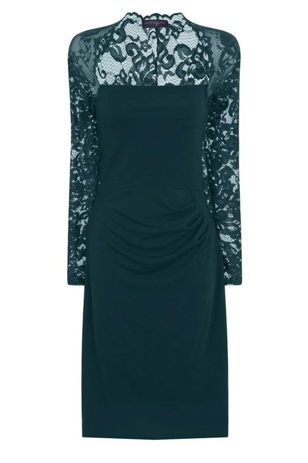 HotSquash Lace sleeve dress AW16
