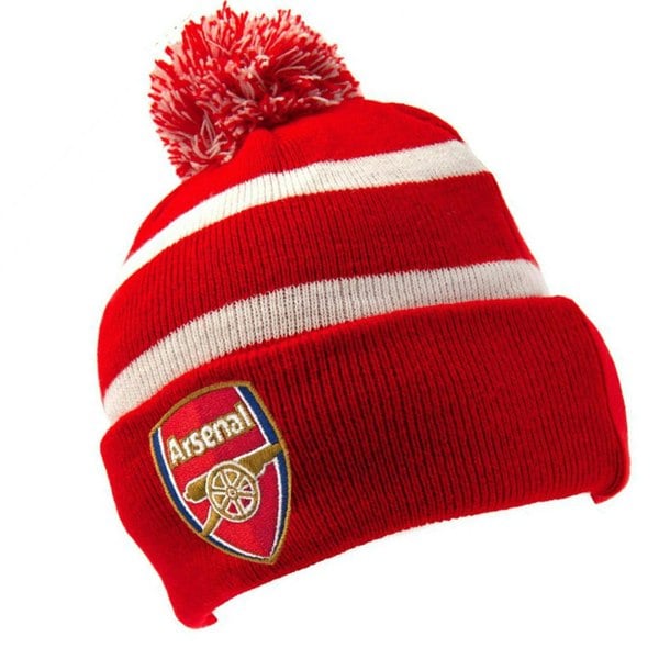 Arsenal FC Breakaway Ski Hat - Red/White/Gold