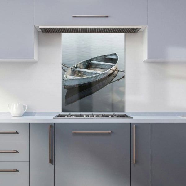 Warren Reed - Designer Boat On The Lake Kitchen Splashback