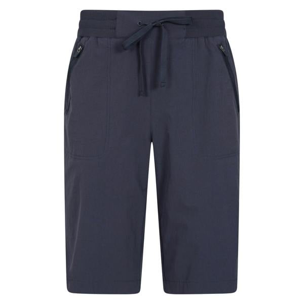 Mountain Warehouse Womens/Ladies Explorer Long Shorts - Dark Blue