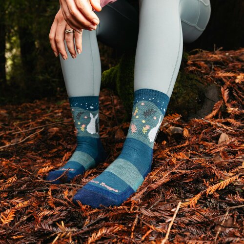 Darn Tough 3 Pair Multipack Womens Critter Club Merino Hiking Socks Signature
