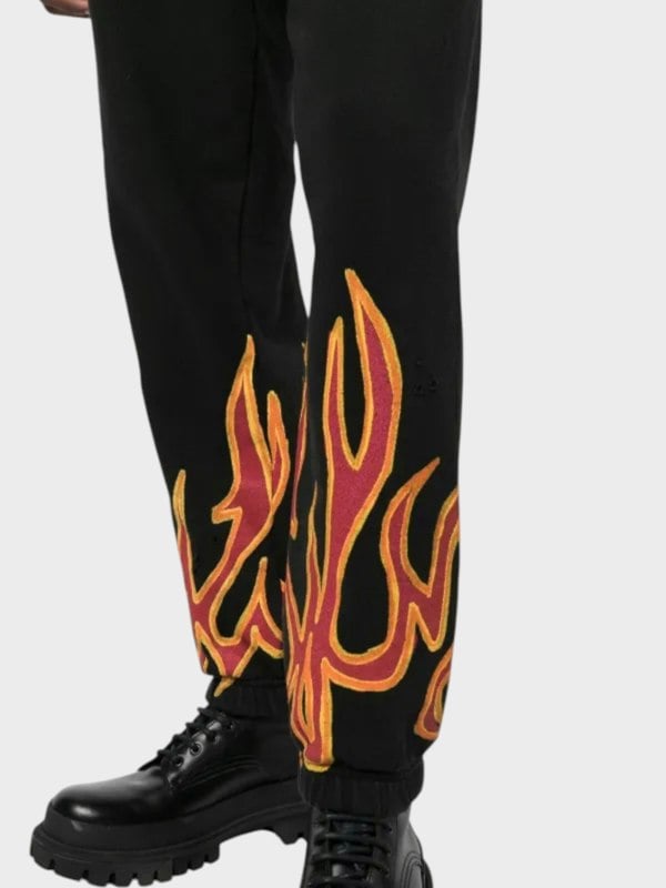 Palm Angels Gd Graffiti Flames Sweatpants