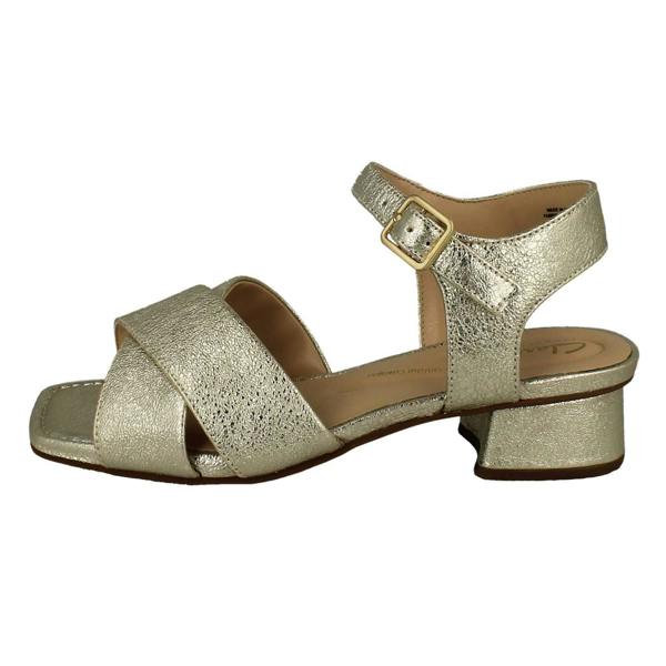 Clarks Ladies Clarks Square Toe Sandals Serina 35 Cross
