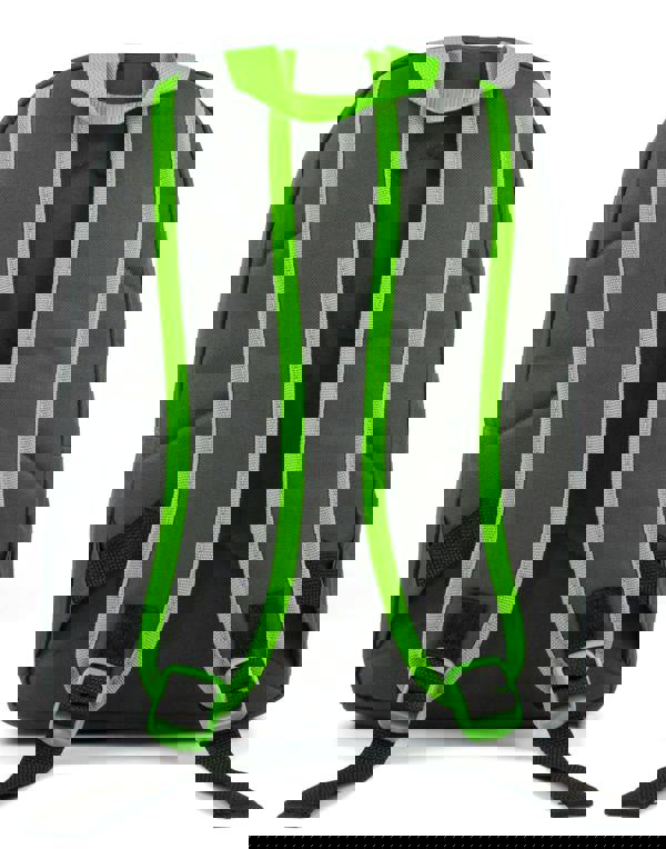 Minecraft Boys Grey Pixel Creeper Placement Print Backpack (One Size)