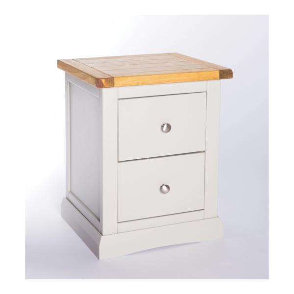 Cabinet Bits Loreo 2 Drawer Bedside Table