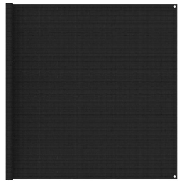 Berkfield Tent Carpet 200x400 cm Black
