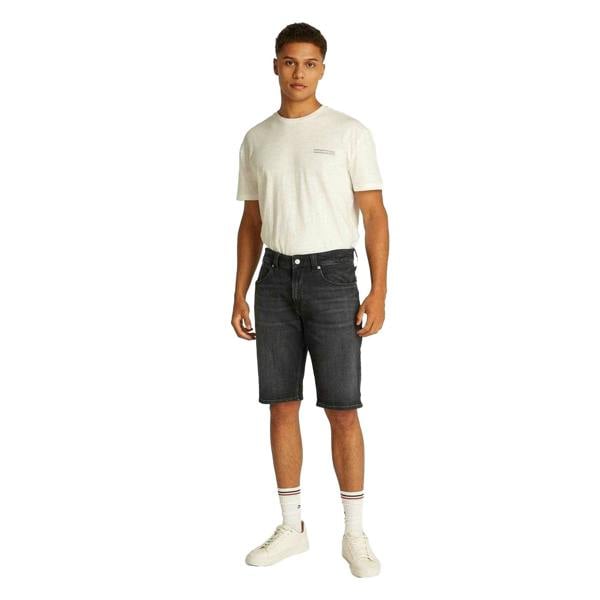 Tommy Jeans Mens Ronnie Denim Shorts - Black Denim - 