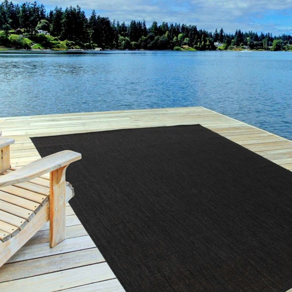 Black Outdoor Rugs for Garden & Patio | The Rugs