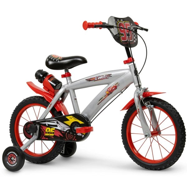 Toimsa Disney Cars 14" Bicycle - Grey