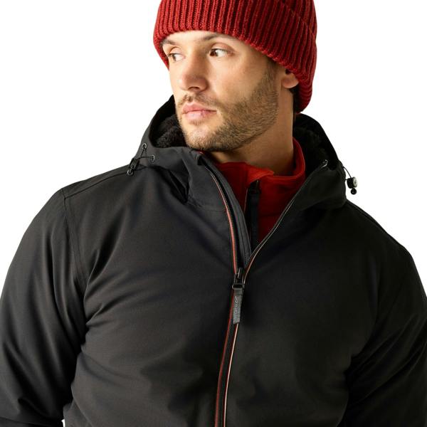 Regatta Mens Evander Insulated Waterproof Jacket - Black - 