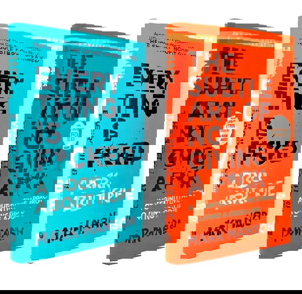 [Hardcover] The Subtle Art Of Not Giving A F*ck and Everything Is F*cked 2 Books Collection Set by Mark Manson