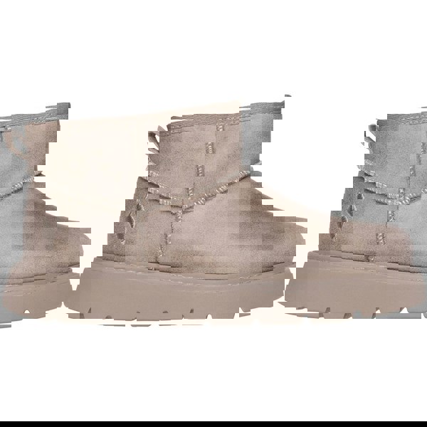 Skechers Keepsakes Lite Snow Bird Women's Ankle Boots in Taupe
