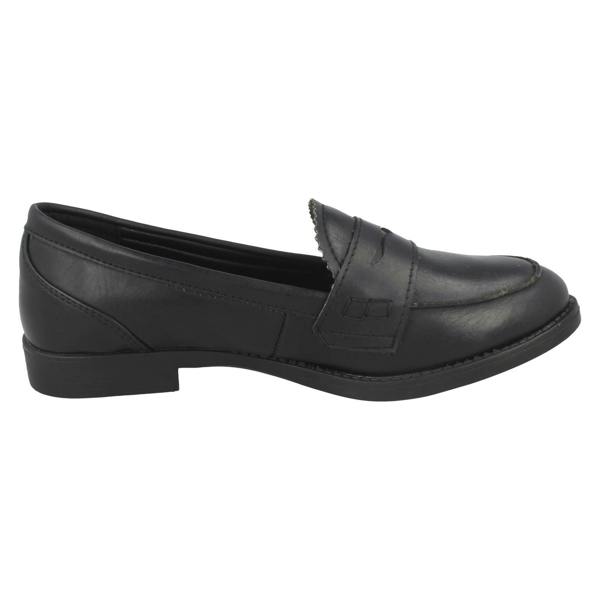 Spot On Girls Spot On Smart Loafer Style Flats