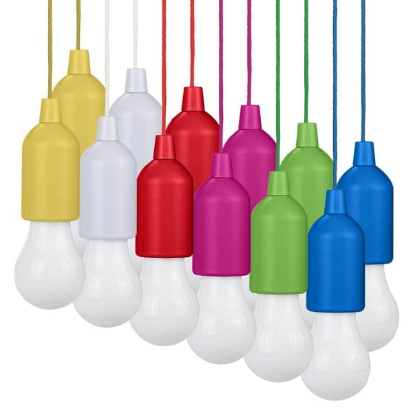 Pull Cord Lights 12Pk