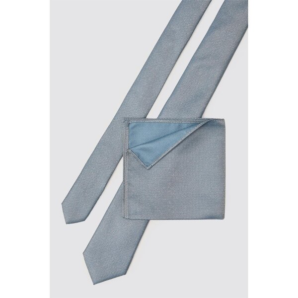 Antique Rogue Light Blue Textured Tie