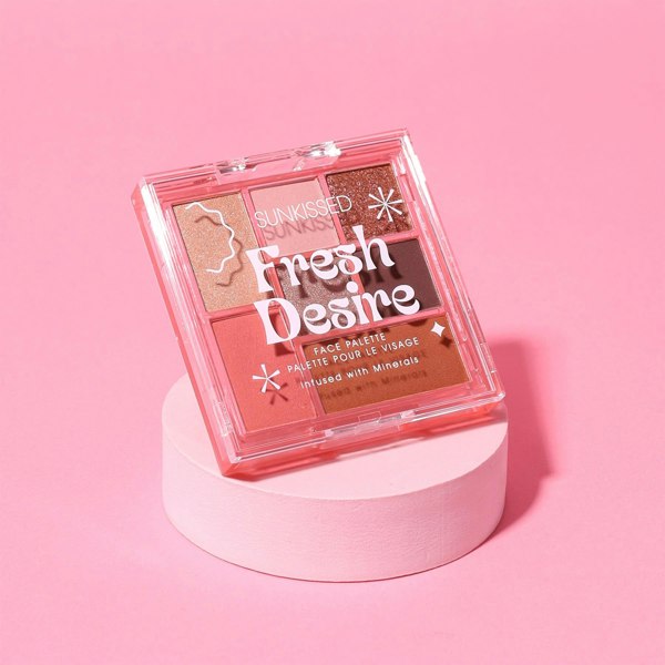 Sunkissed Fresh Desire Face Palette - Eyeshadow, Blusher,  Bronzer, Highlighter