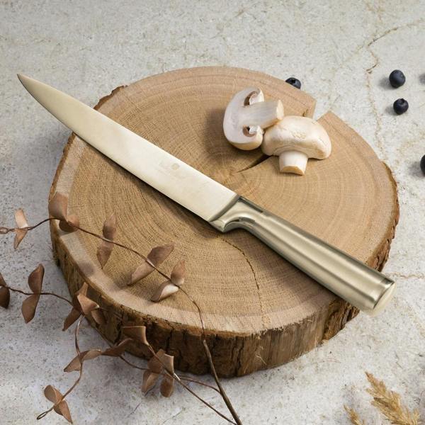 Slicer Knife 20cm Gold BH2931
