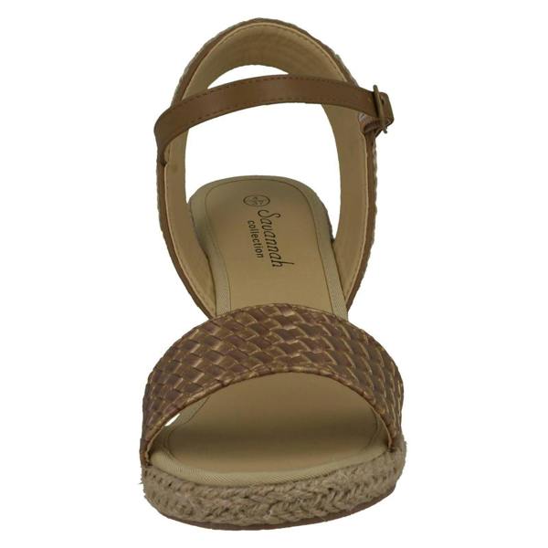 Savannah Ladies Savannah Rope Wedge Sandals