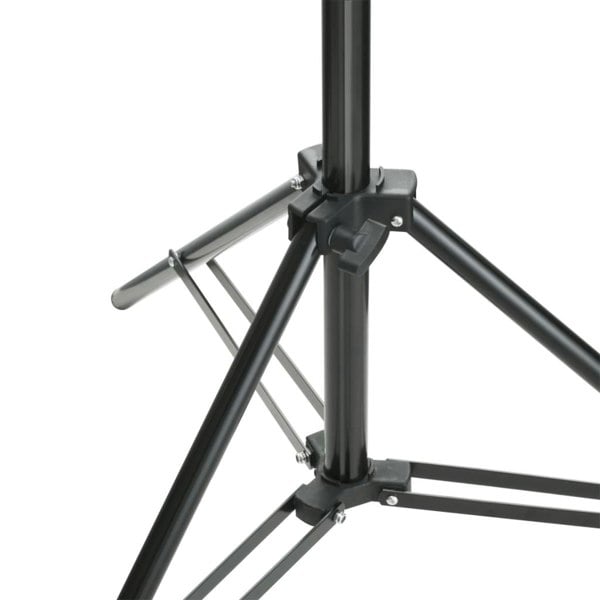 Berkfield Backdrop Support System 500 x 300 cm Black
