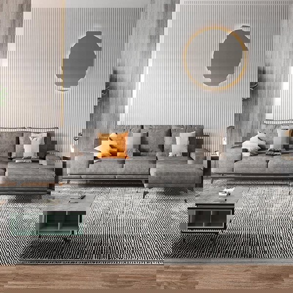 Jarrod Three Seater, Four Seater, Five Seater Corner Sofa-Weilai Concept-Weilai Concept