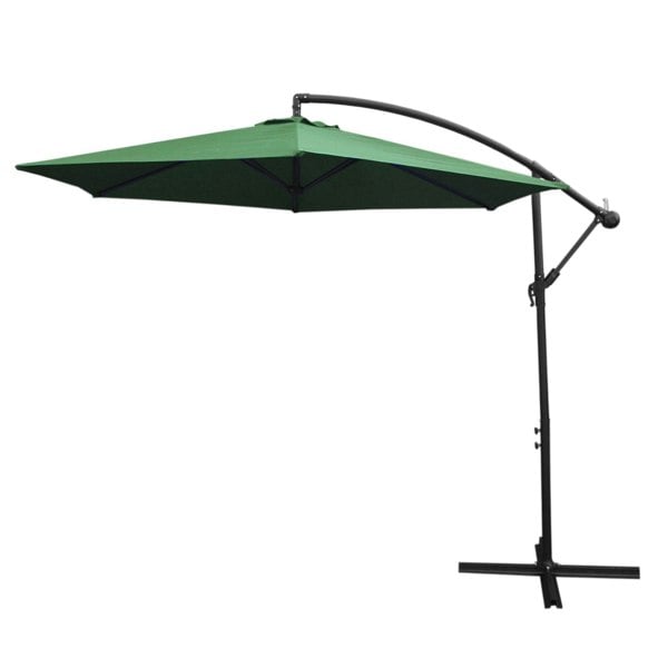 Monstershop Green Cantilever Parasol